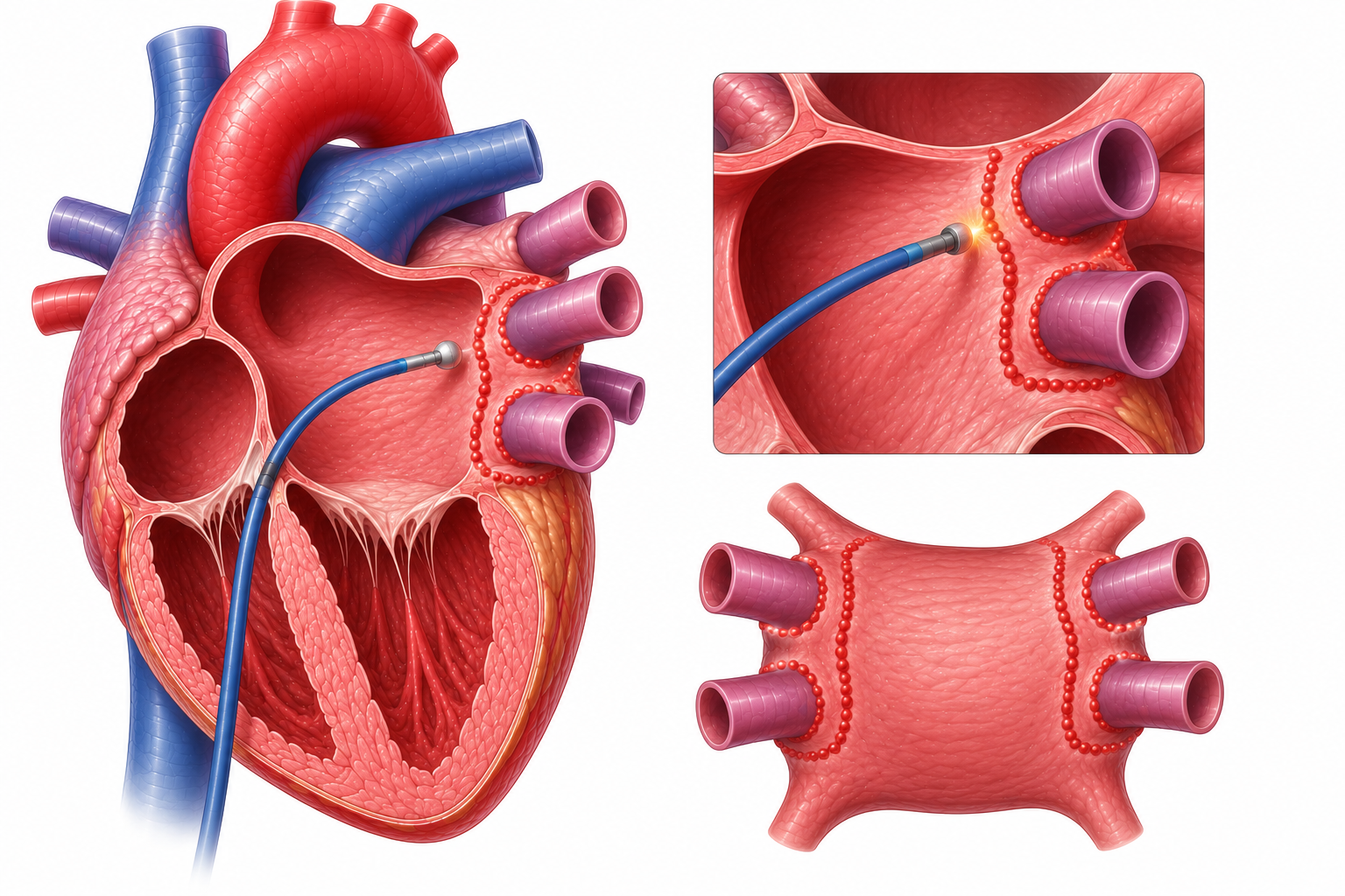 Verödungsbehandlung (Ablation) bei Herzrhythmusstörungen